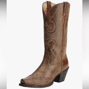 Ariat Distressed Leather Cowboy Boots